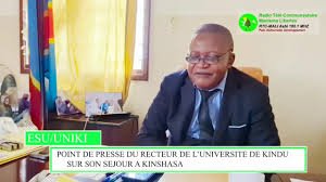 Prof. Dr Déogratias KIMENYA MUSAILWA — Recteur UNIKI